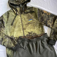 Український костюм демісезонний камуфляж і кріп